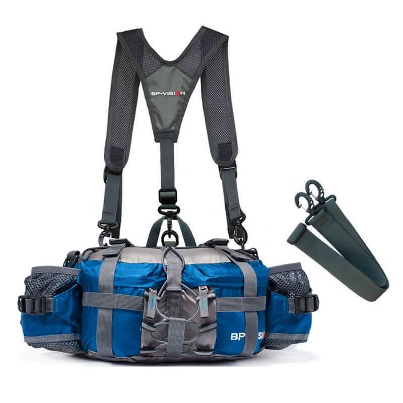 Waist Bag Waterproof Nylon Hands-Free Compact Design