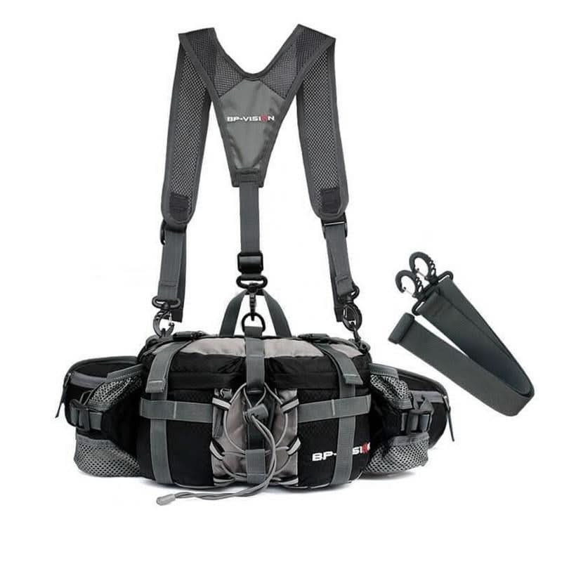 Waist Bag Waterproof Nylon Hands-Free Compact Design
