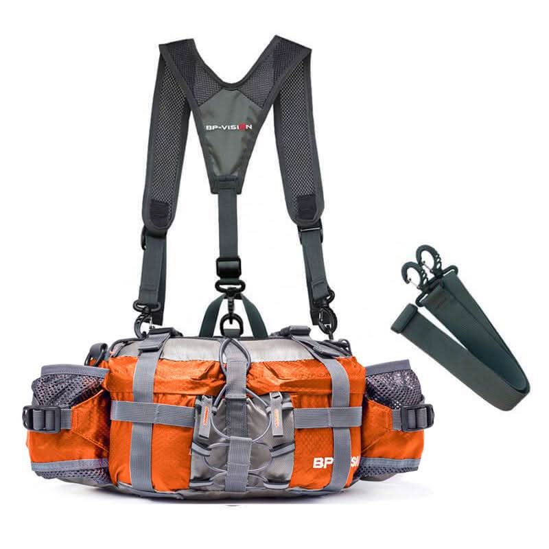 Waist Bag Waterproof Nylon Hands-Free Compact Design