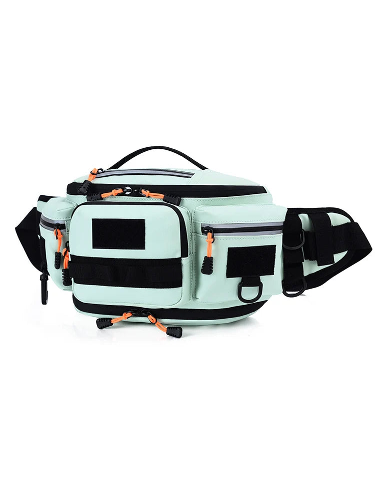Waist Pack Water-Resistant Multi-Pocket Adjustable Strap