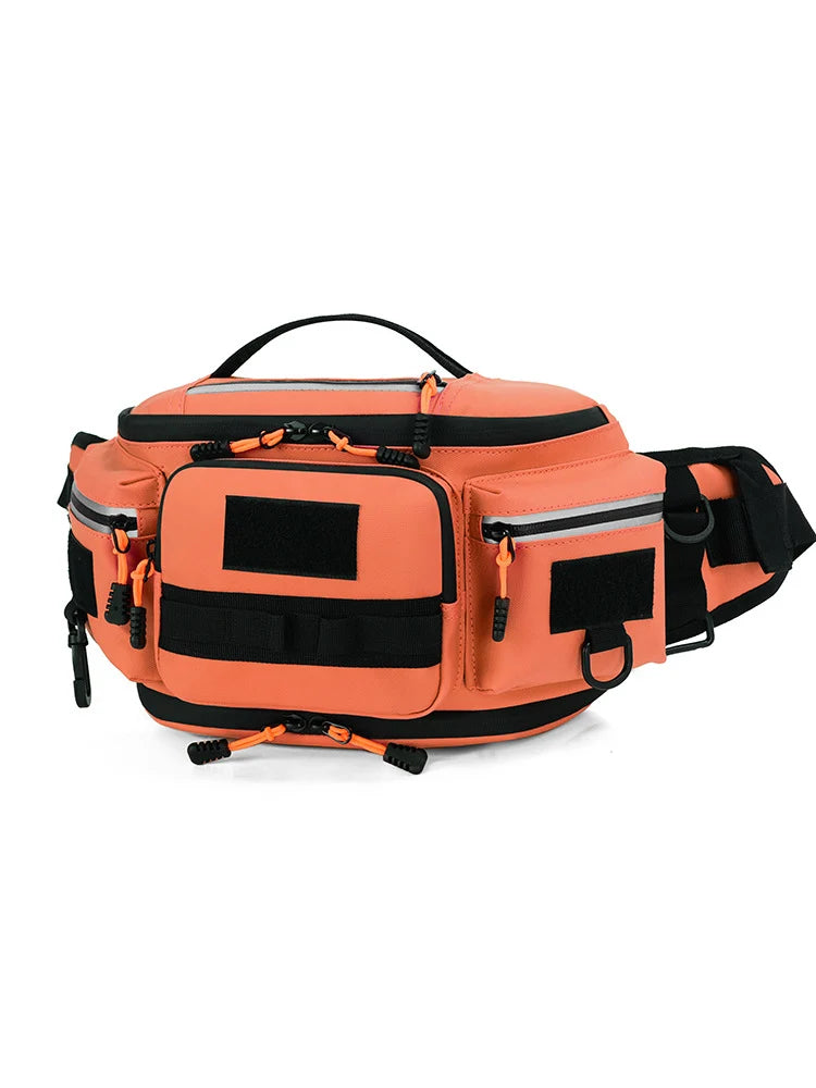 Waist Pack Water-Resistant Multi-Pocket Adjustable Strap