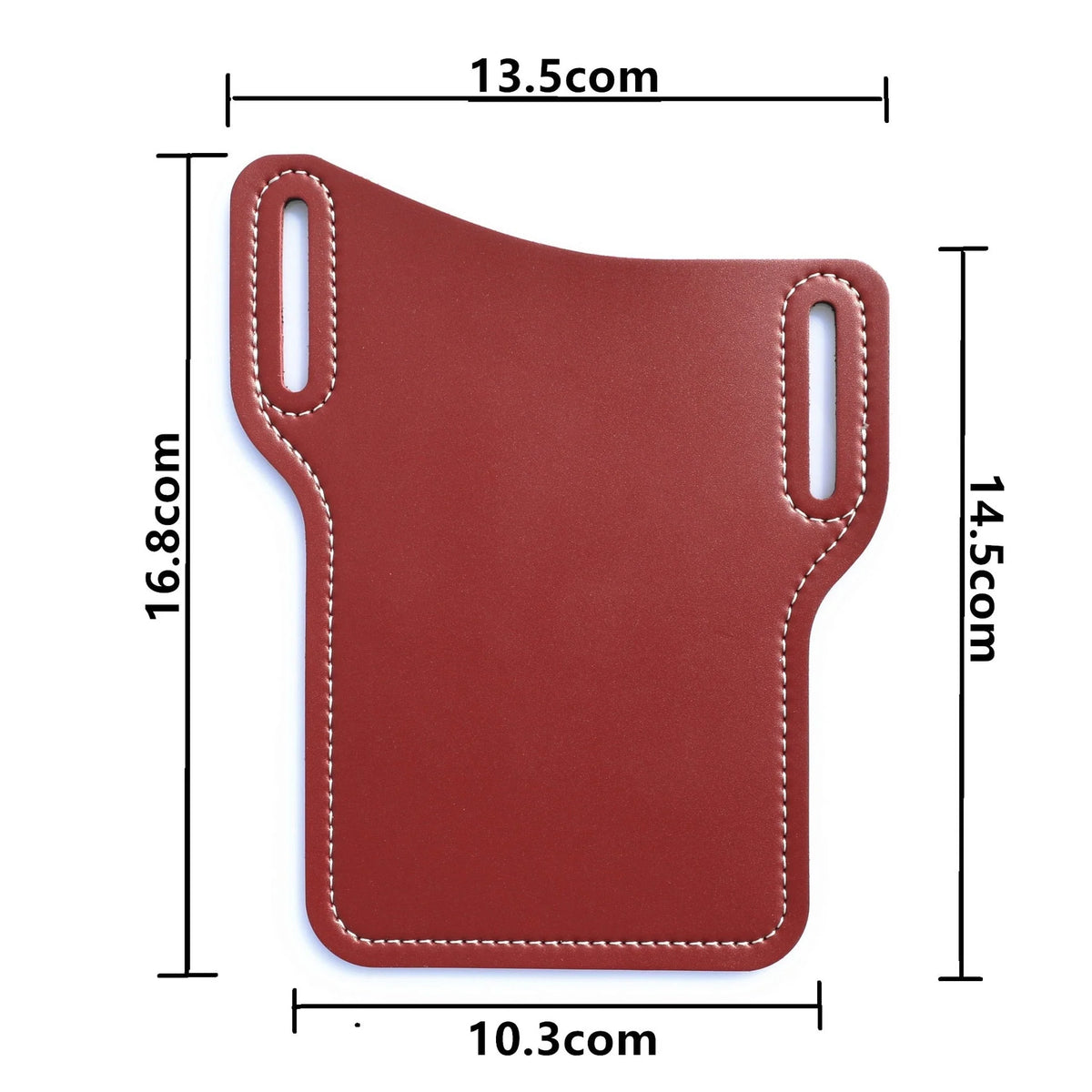 Waist Phone Holder PU Leather Hands-Free Carry