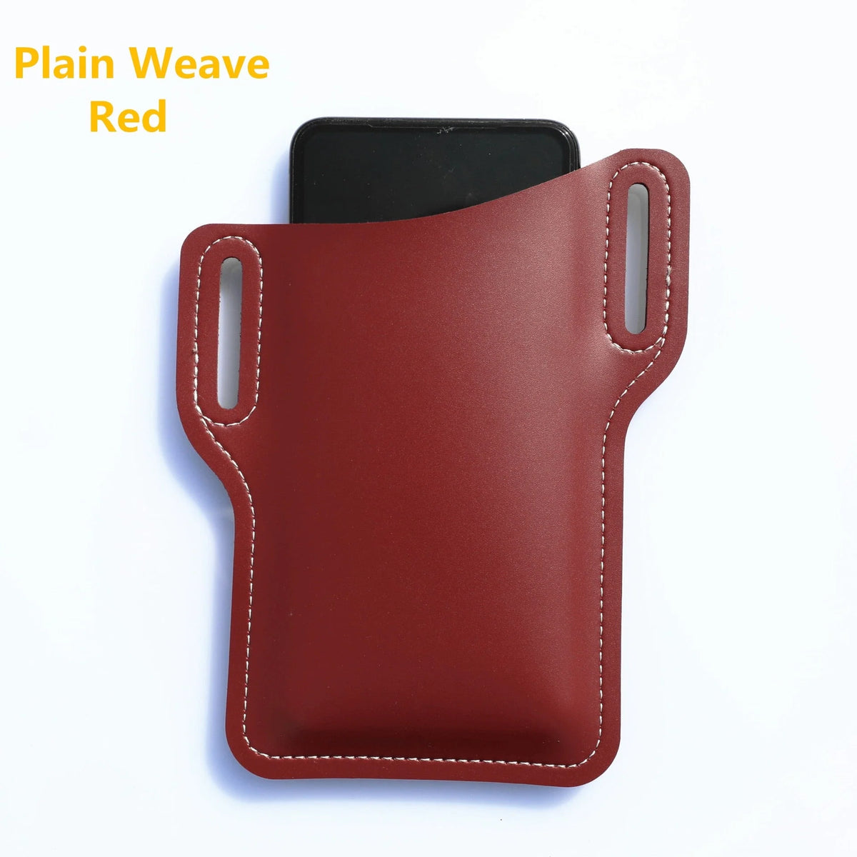 Waist Phone Holder PU Leather Hands-Free Carry