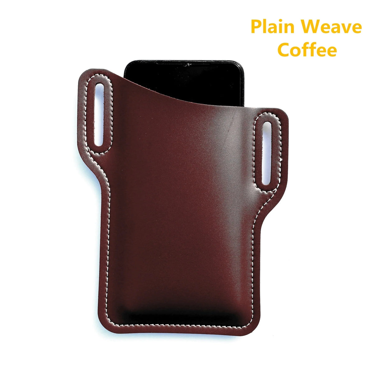 Waist Phone Holder PU Leather Hands-Free Carry