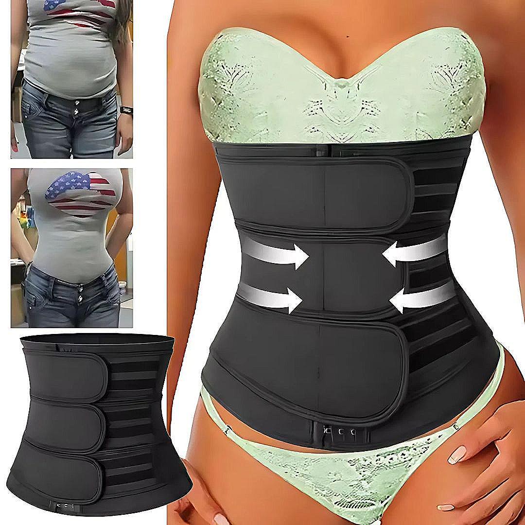 Waist Trainer Belt Breathable Neoprene Triple Compression Support