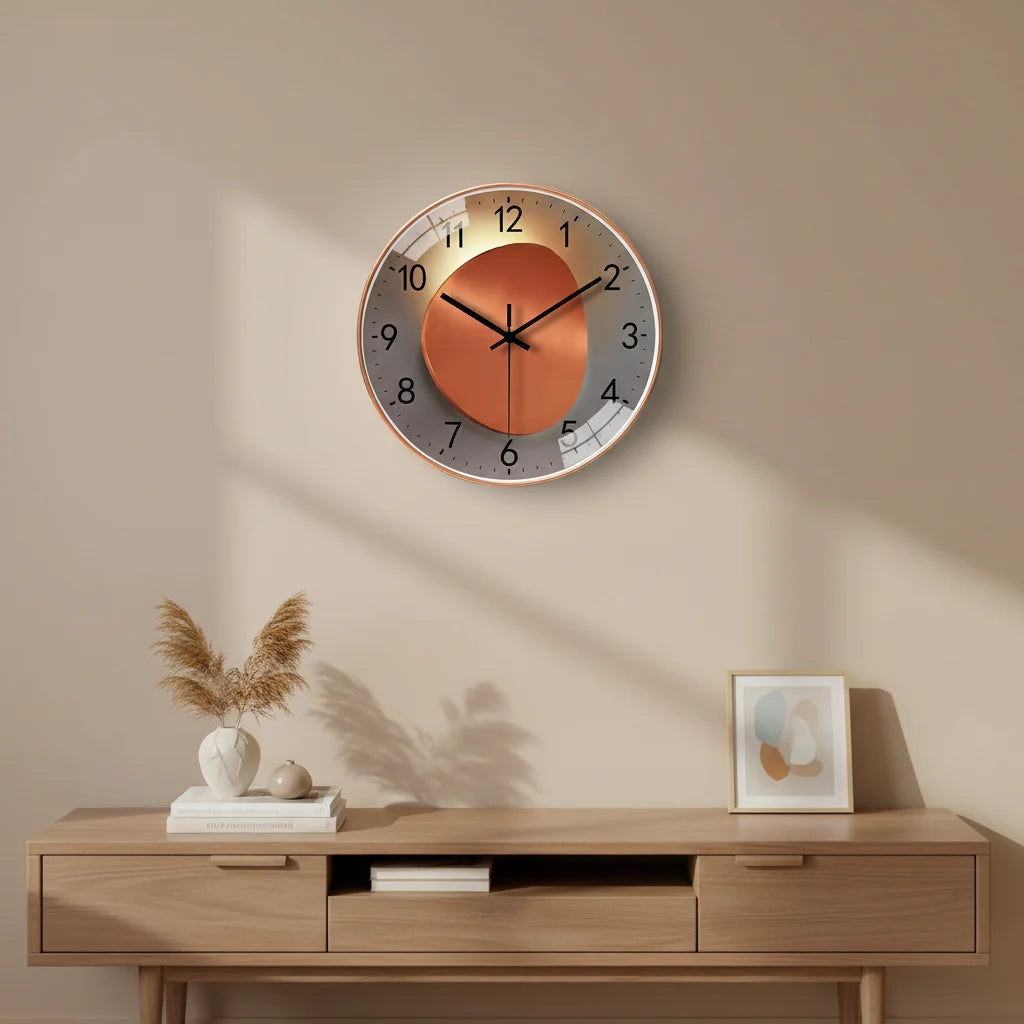 Wall Clock Minimalist & Silent Sweep Multiple Sizes
