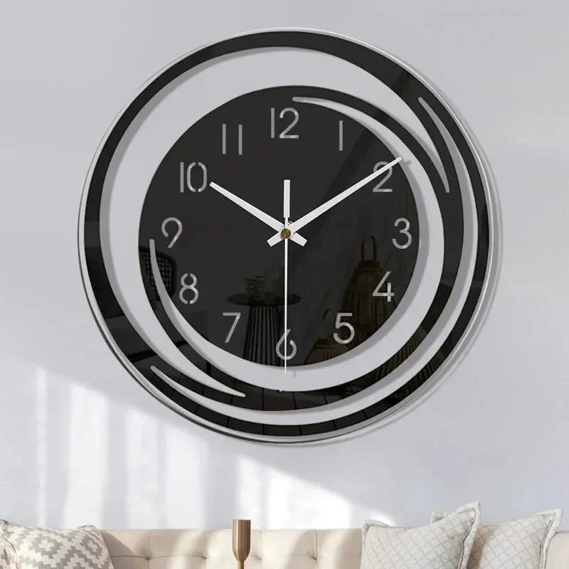 Wall Clock Silent Acrylic Minimalist Design