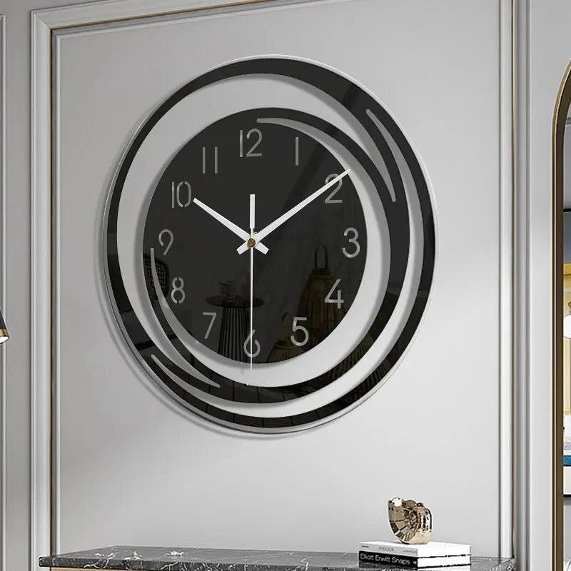 Wall Clock Silent Acrylic Minimalist Design