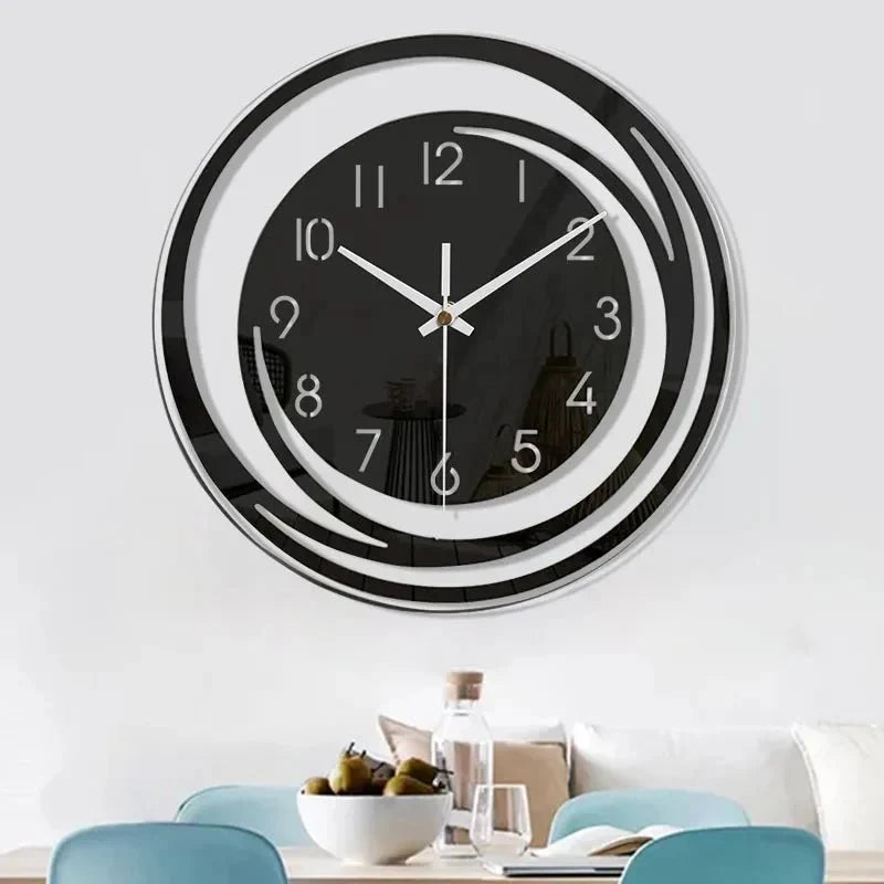 Wall Clock Silent Acrylic Minimalist Design