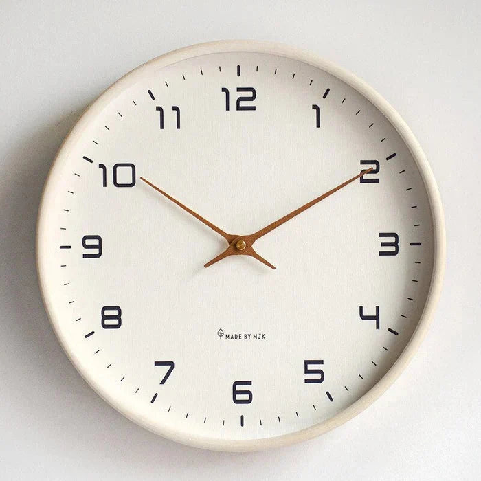 Wall Clock Solid Wood Silent Movement
