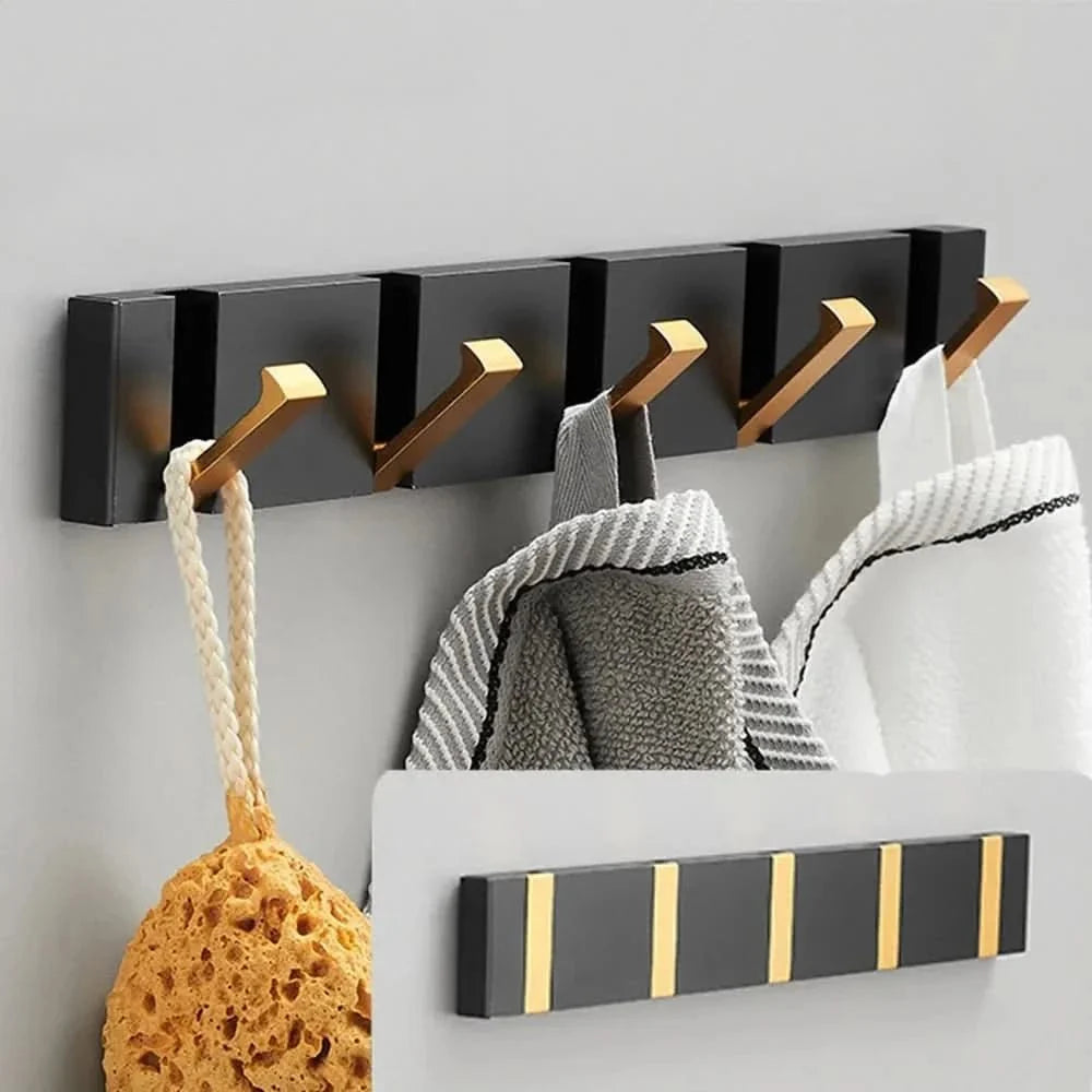 Wall Hook Foldable Aluminum Space-Saving Design