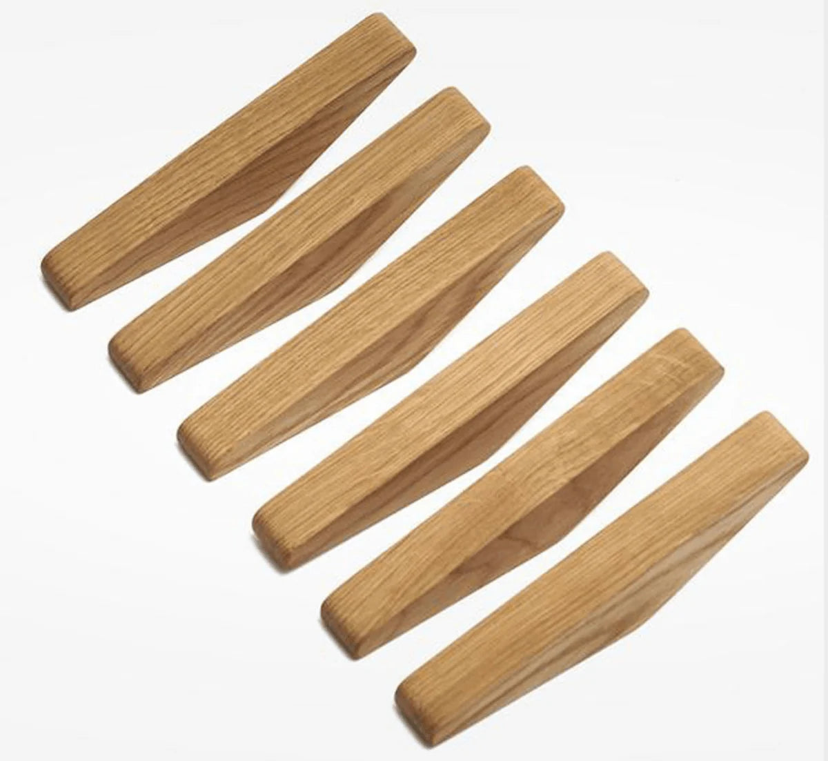 Wall Hooks Solid Wood Two-Tone Space-Saving