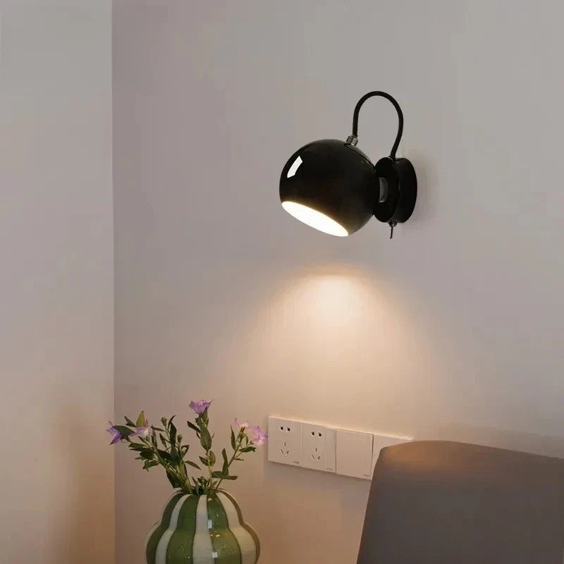 Wall Lamp Adjustable Directional Friction Pivot