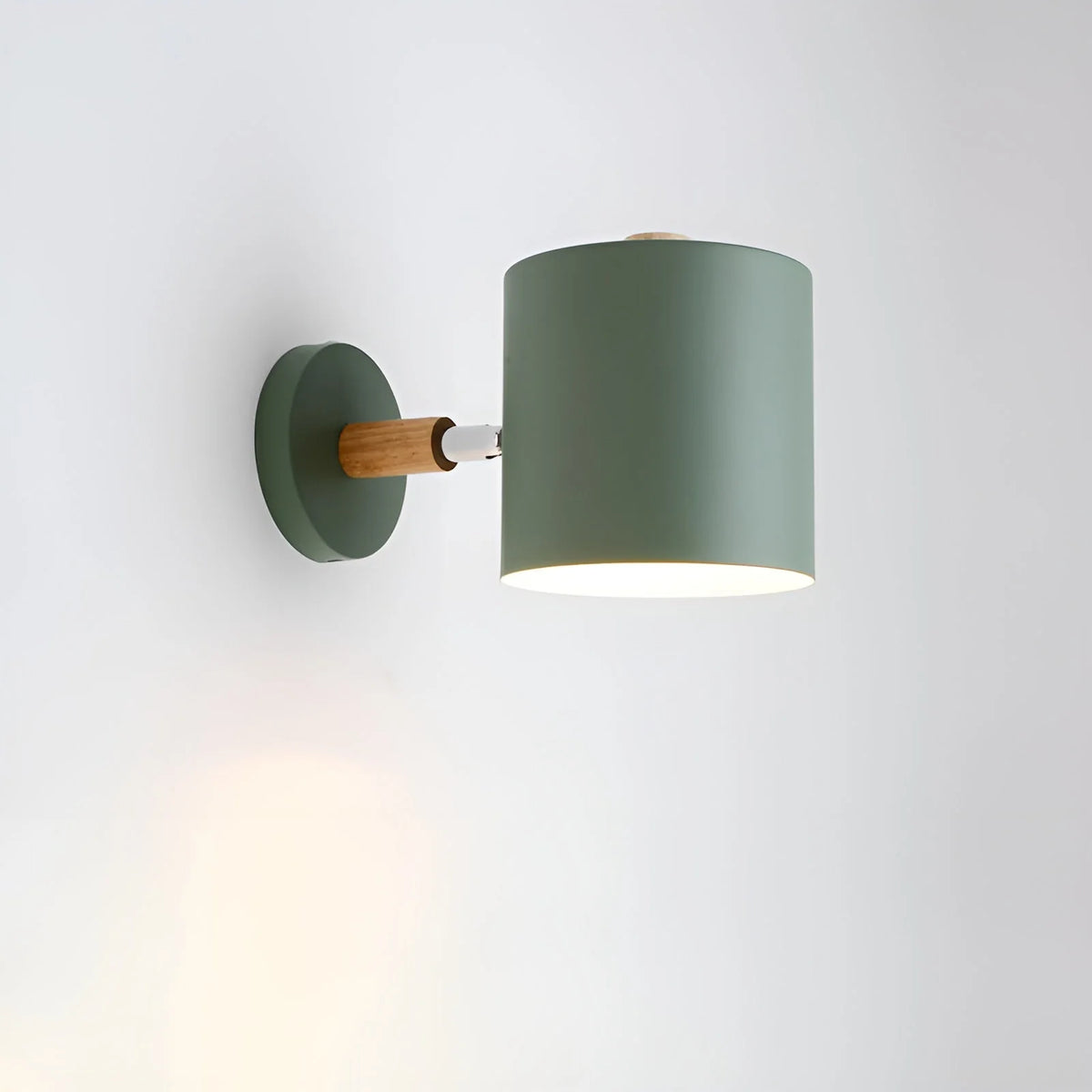 Wall Lamp Adjustable Tilting Head Pastel Shades