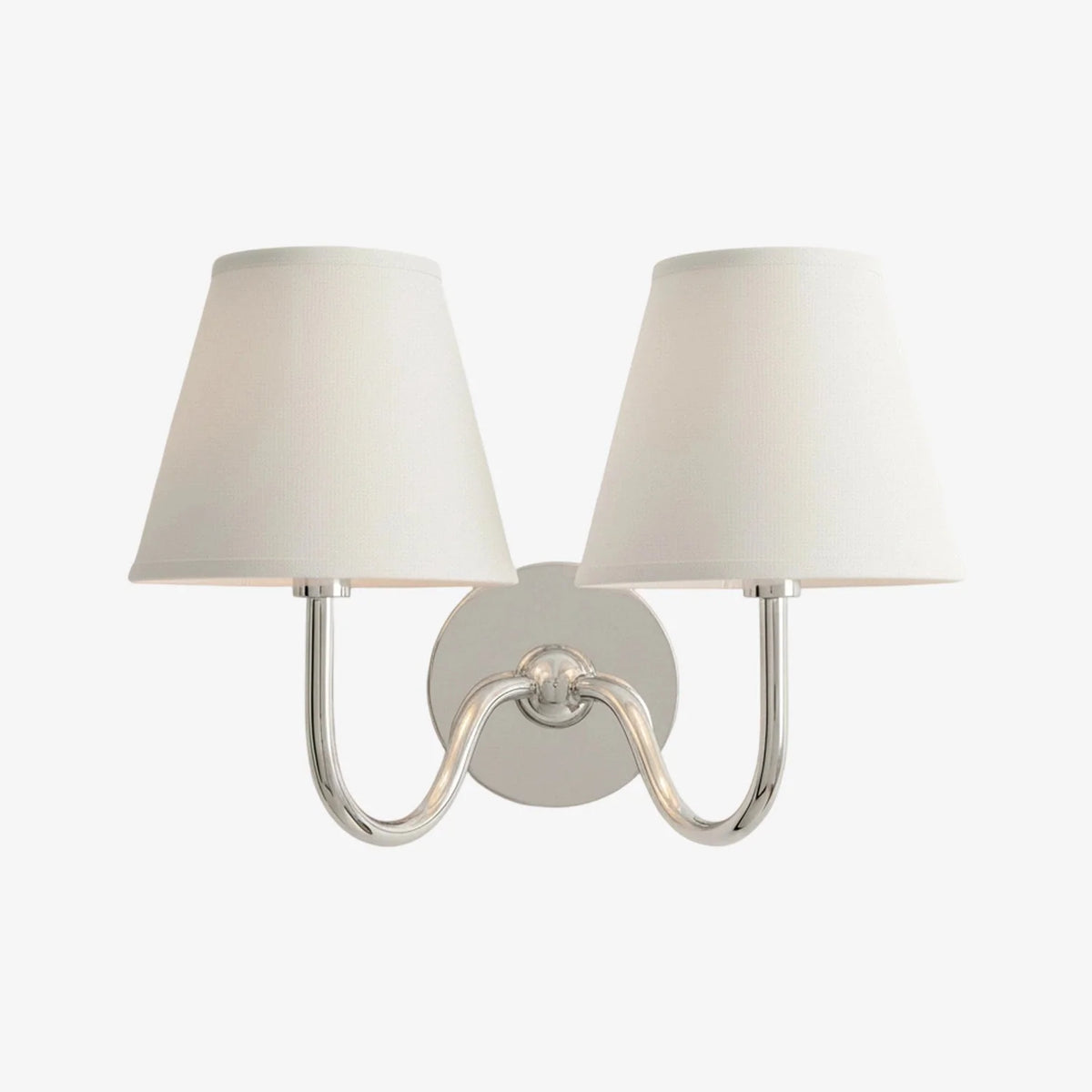 Wall Lamp Dimmable Fabric Shade Hardwired Installation