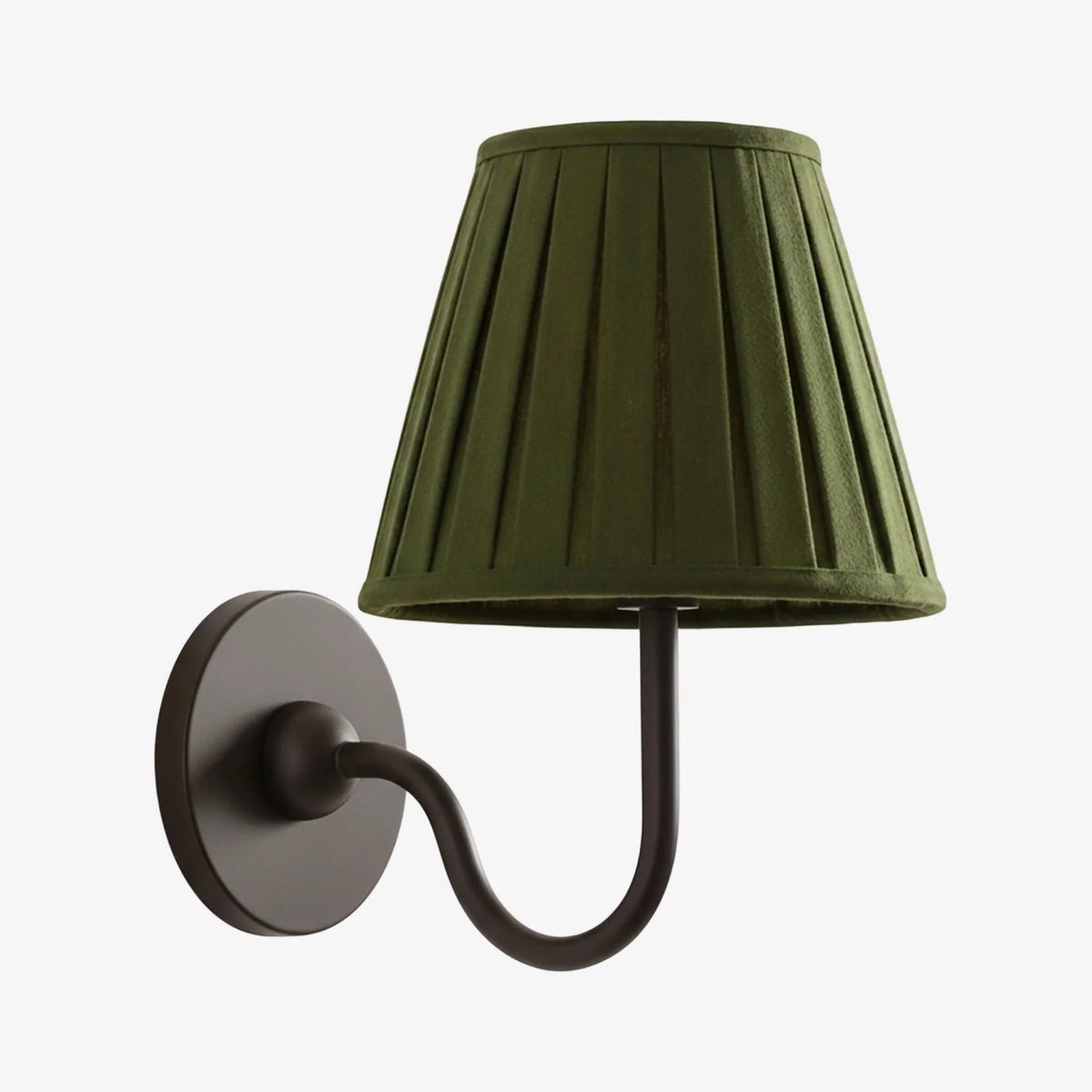 Wall Lamp Dimmable Fabric Shade Hardwired Installation