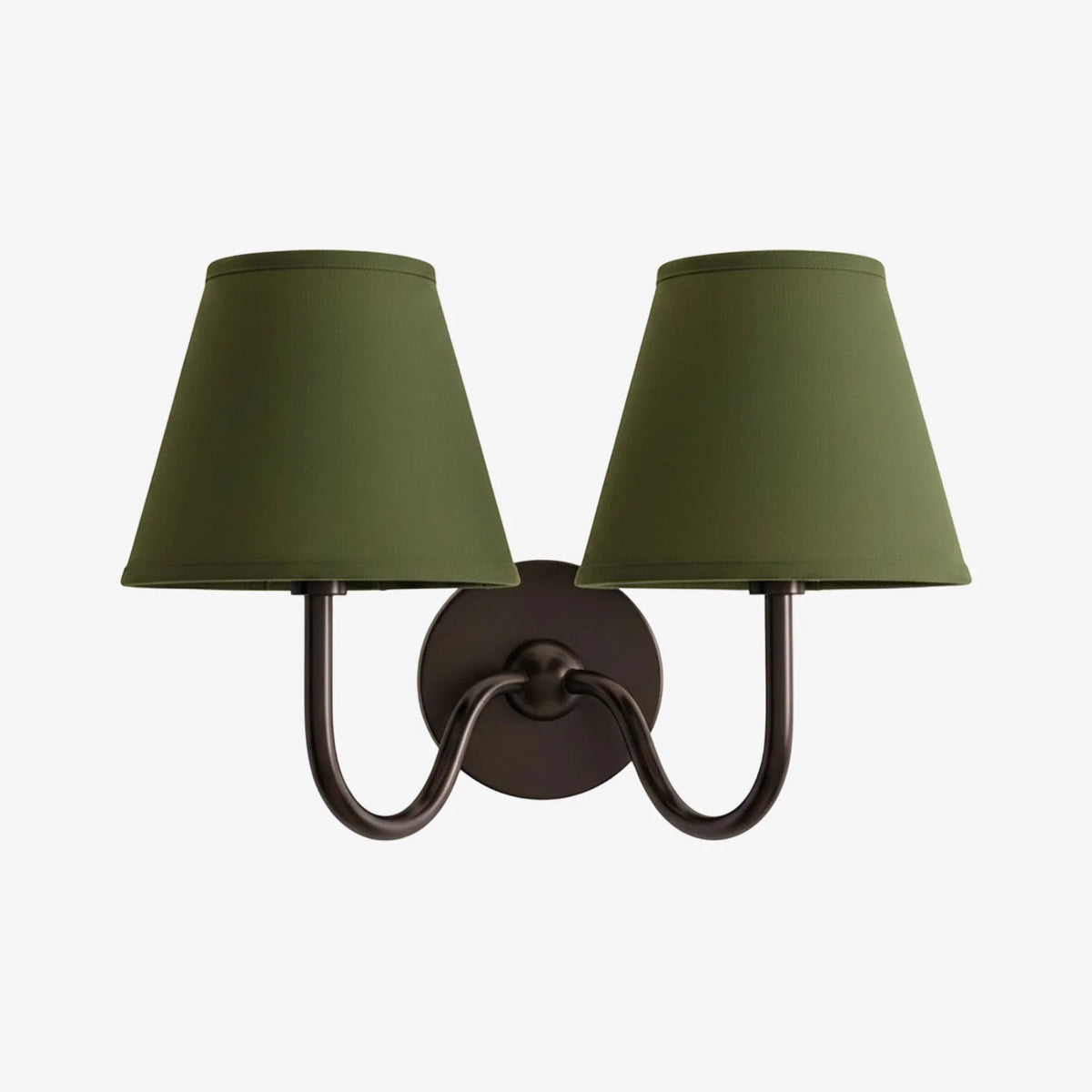 Wall Lamp Dimmable Fabric Shade Hardwired Installation