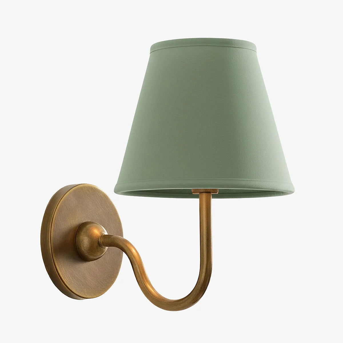 Wall Lamp Fabric Shade Dimmable Hardwired