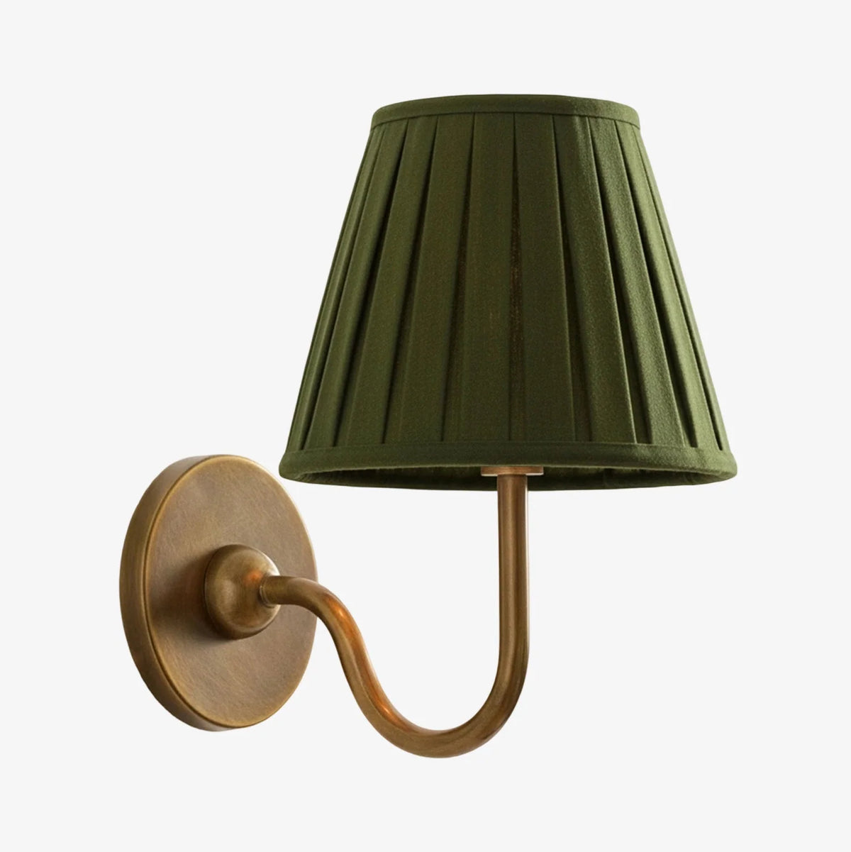 Wall Lamp Fabric Shade Dimmable Hardwired
