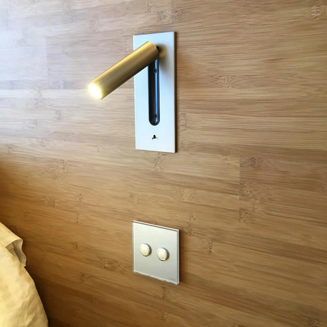 Wall Lamp Integrated LED 3 Color Temperatures Built-In Switch