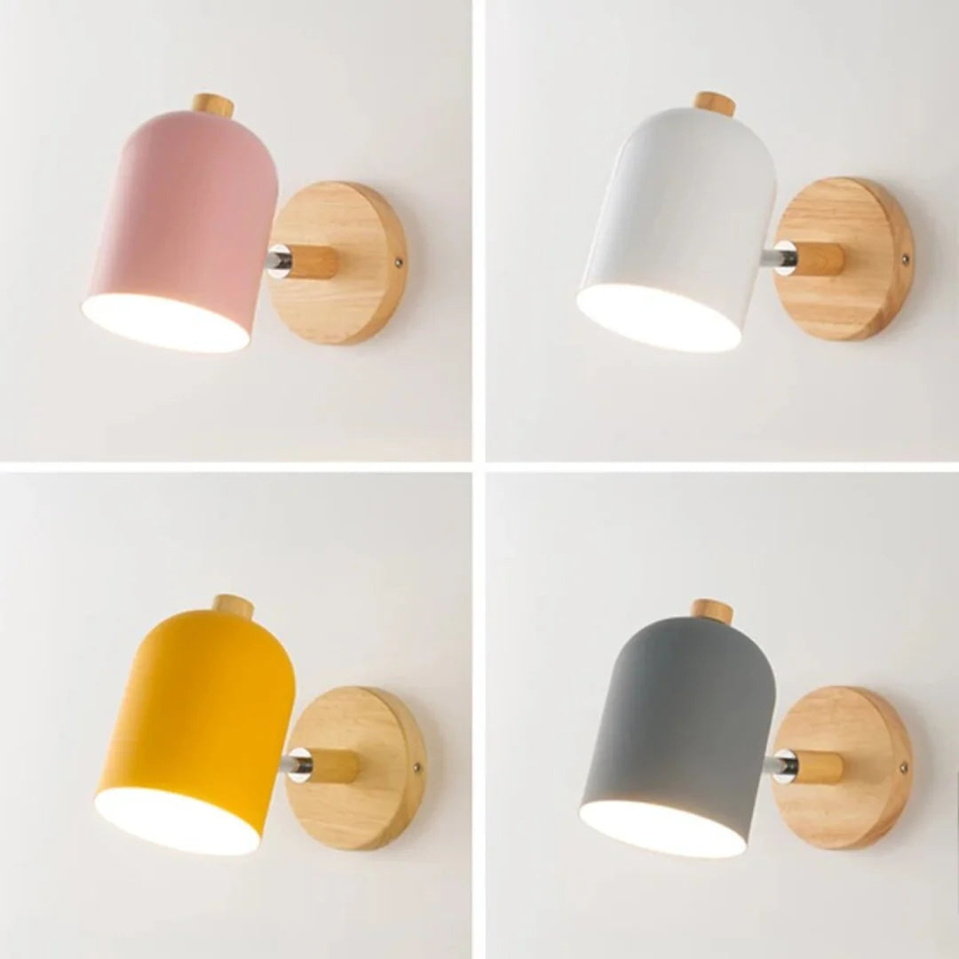 Wall Lamp Timber Integrated LED Soft Diffused Light