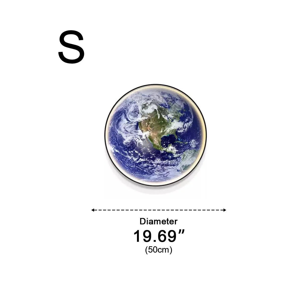 Wall Light 3D Globe Design Dimmable LED