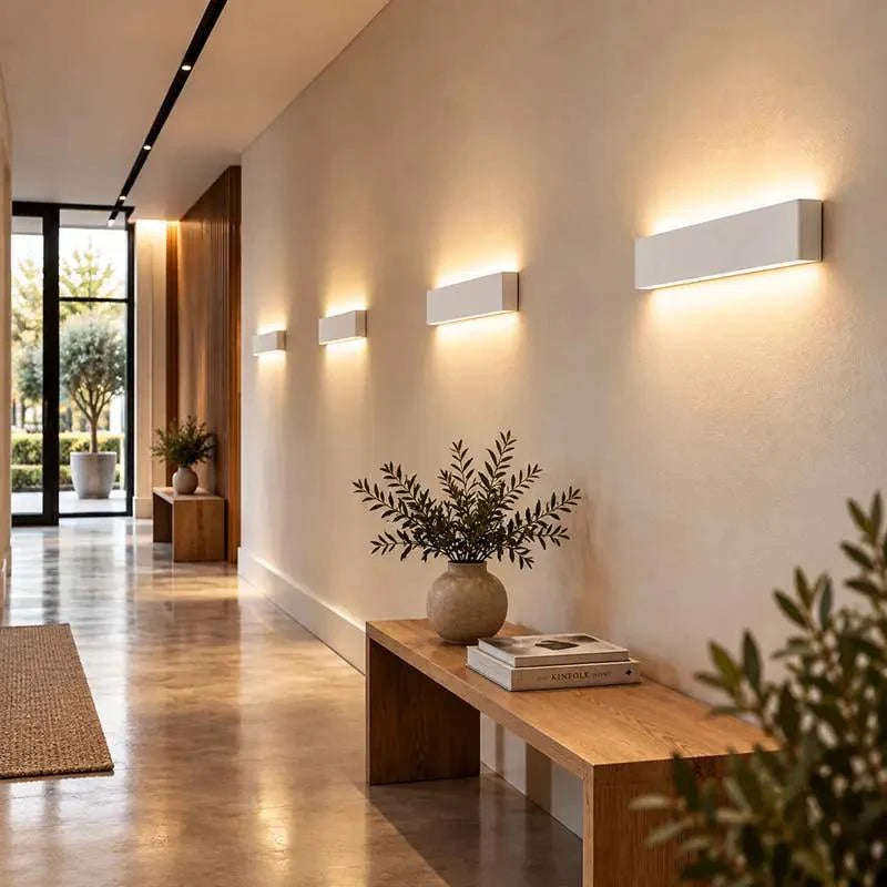 Wall Light Aluminum Up & Down LED Slim Design