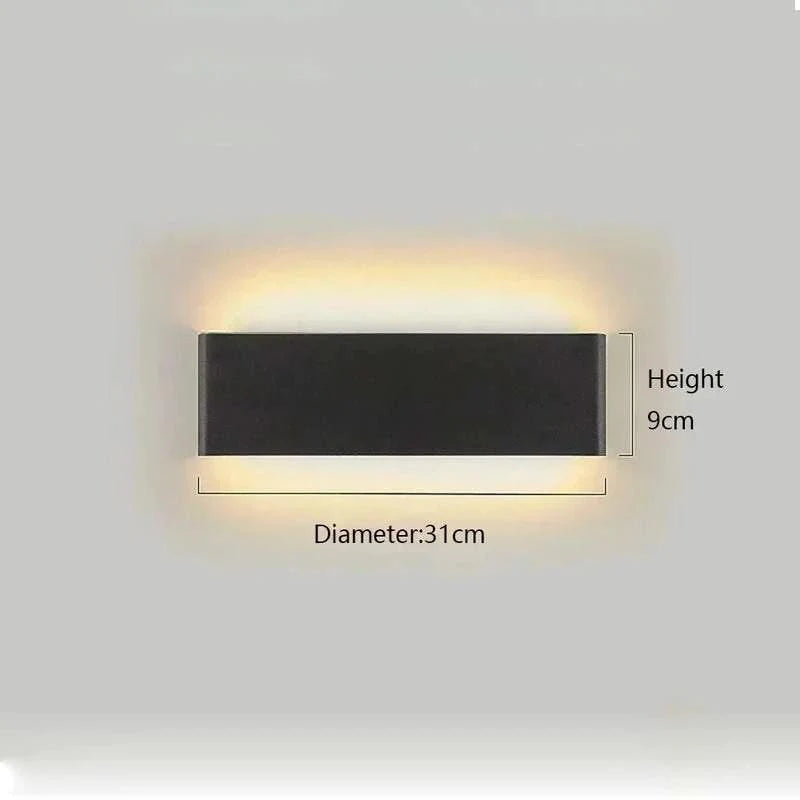 Wall Light Aluminum Up & Down LED Slim Design