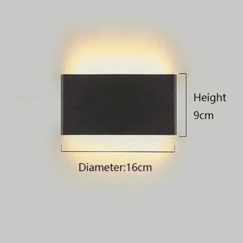 Wall Light Aluminum Up & Down LED Slim Design
