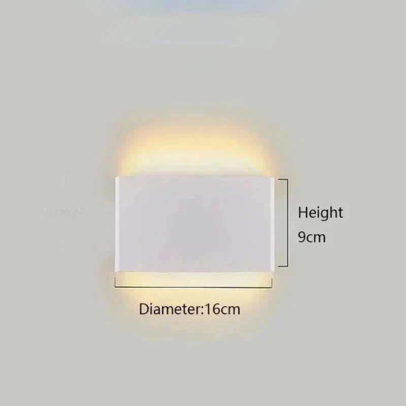 Wall Light Aluminum Up & Down LED Slim Design