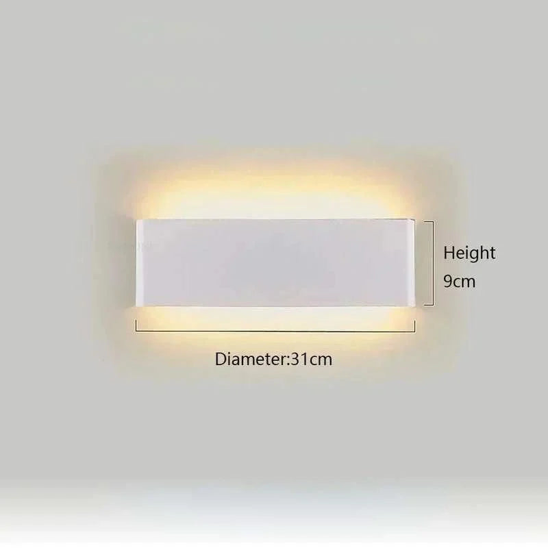 Wall Light Aluminum Up & Down LED Slim Design