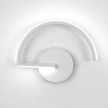 Wall Light Arc-Shaped Integrated LED & Even Output
