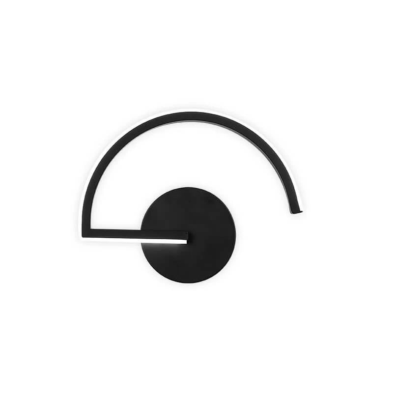 Wall Light Arc-Shaped Integrated LED & Even Output