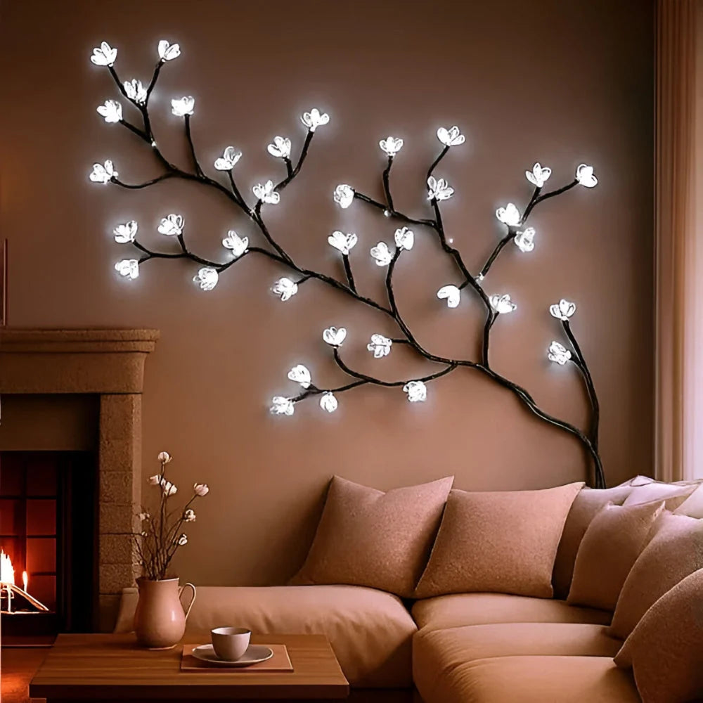 Wall Light Branch Tree Warm LEDs