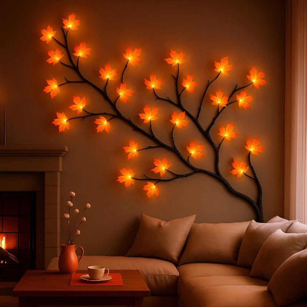 Wall Light Branch Tree Warm LEDs