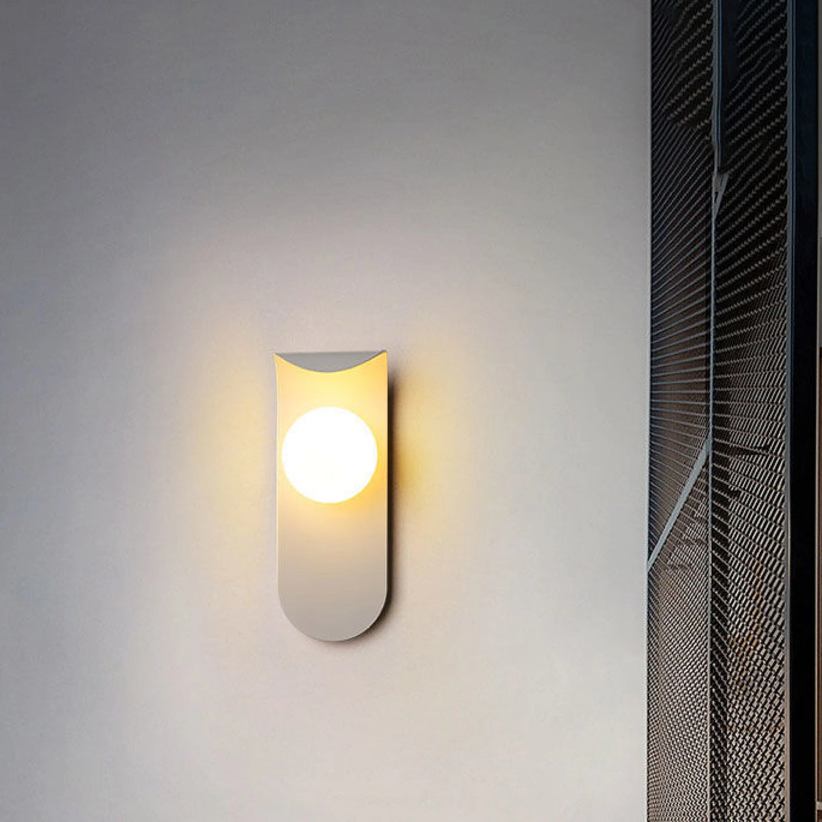 Wall Light Flush Mount Integrated LED Matte Finish