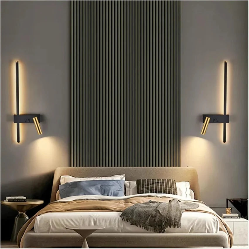 Wall Light Integrated LED Adjustable Spotlight Aluminum