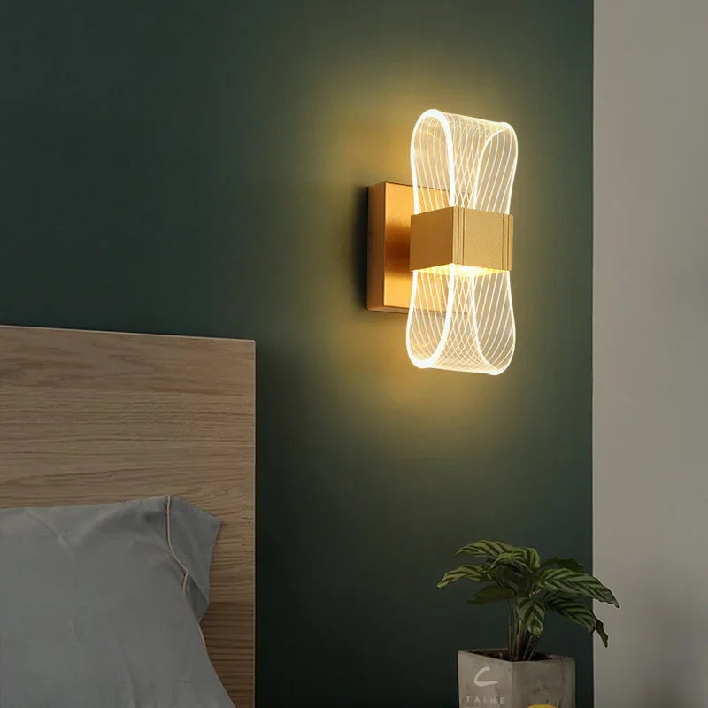 Wall Light Machined Aluminium Edge-Emitting & Glare-Free