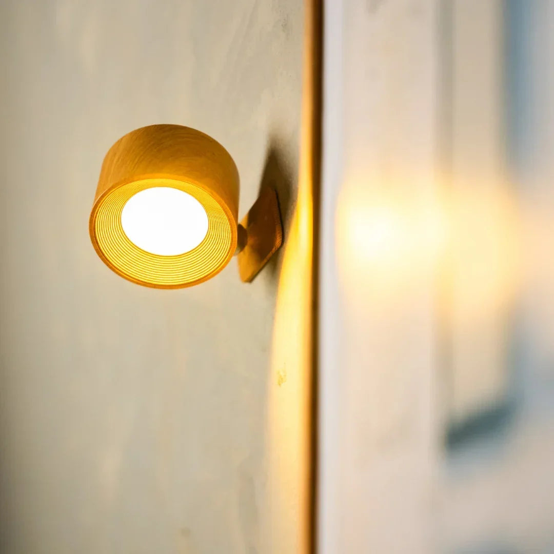 Wall Light Magnetic Mount 360° Rotatable Remote Control