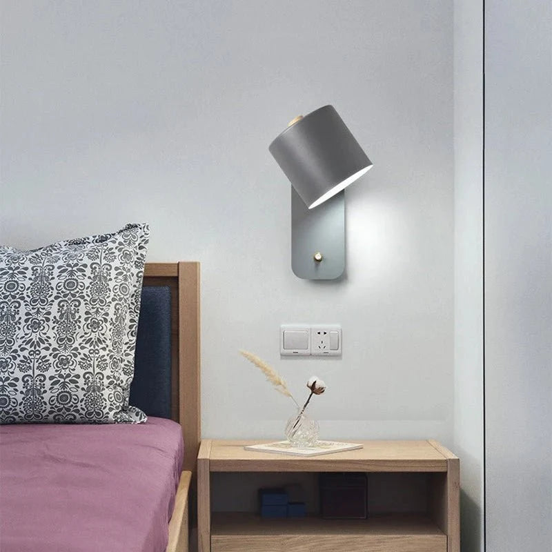 Wall Light Minimalist Hardwired Space-Saving