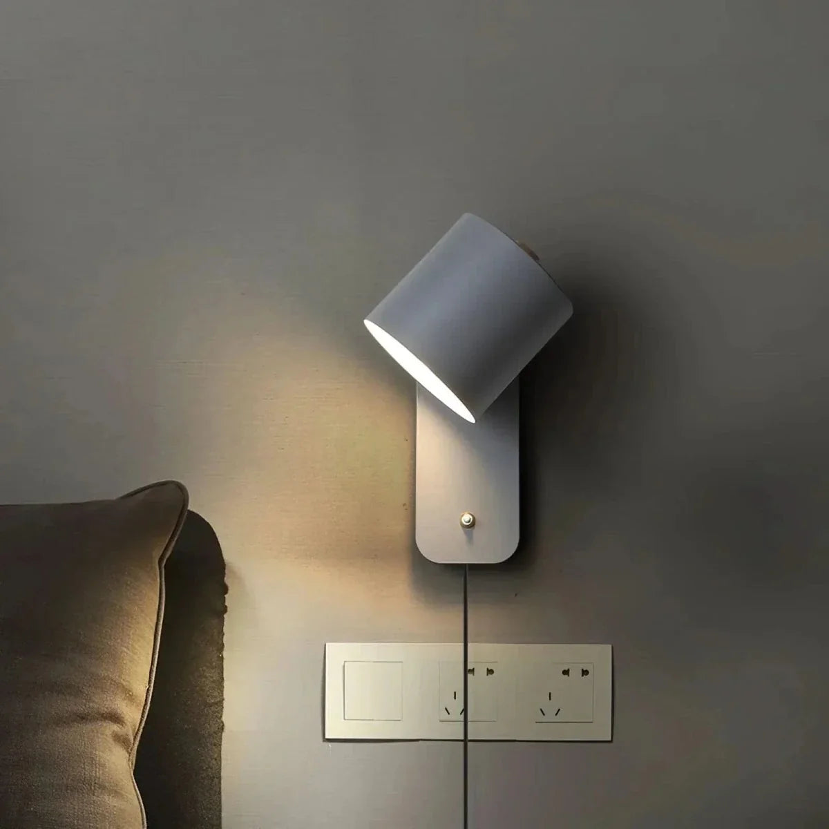 Wall Light Minimalist Hardwired Space-Saving