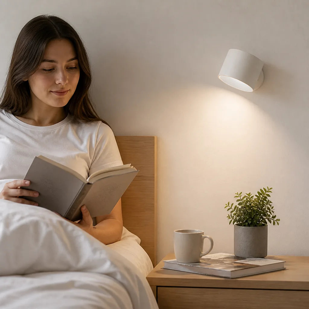 Wall Light USB-C Rechargeable Magnetic Mount 15-Hour Battery