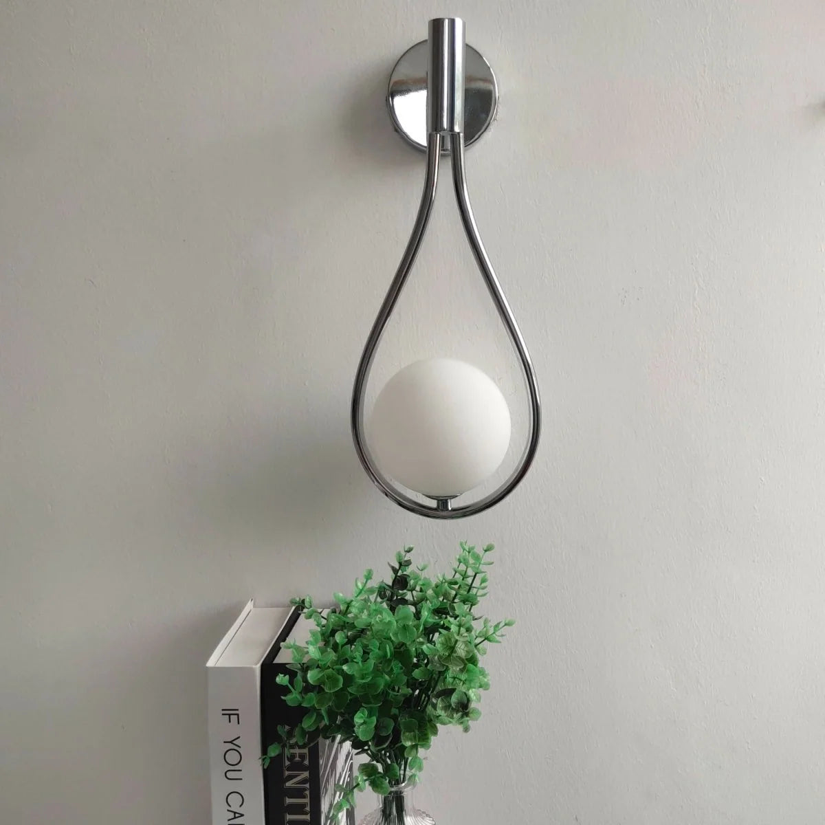 Wall Lights Glass Globe Diffuser Soft Even Lighting