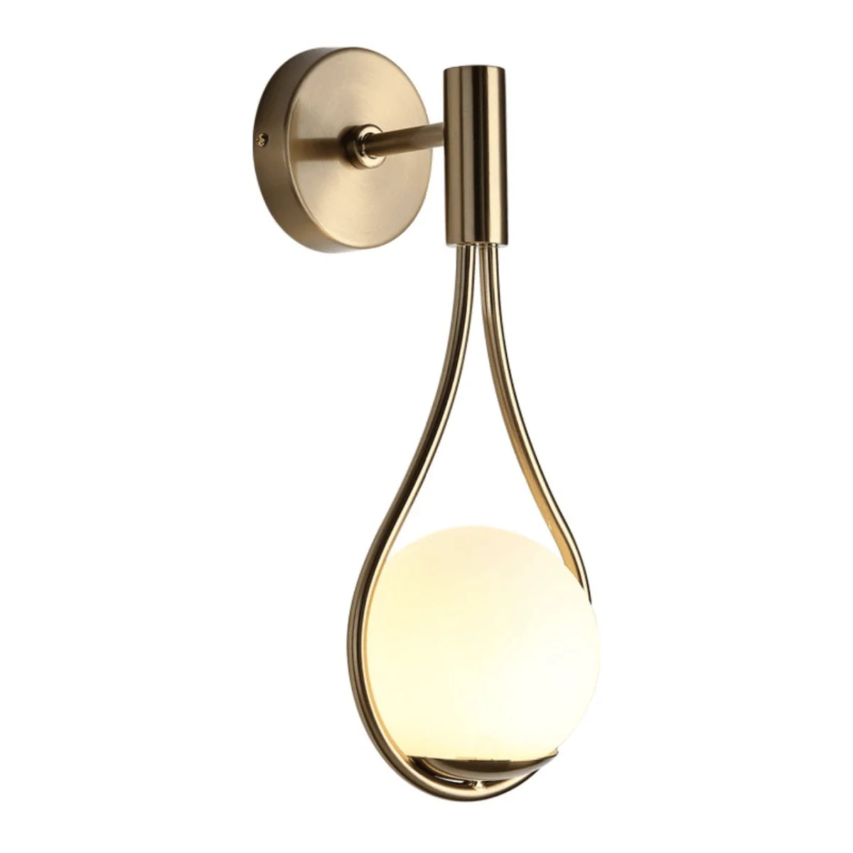 Wall Lights Glass Globe Diffuser Soft Even Lighting