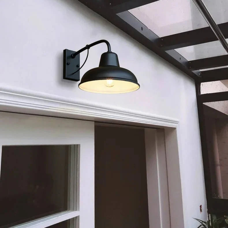 Wall Mount Barn Light Weather-Resistant Matte Black