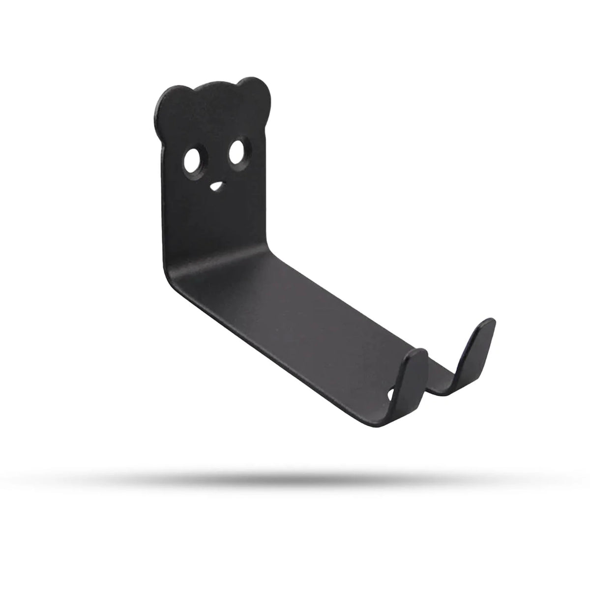 Wall-Mounted Bike Rack Pedal-Mount Space-Saving Coated Steel