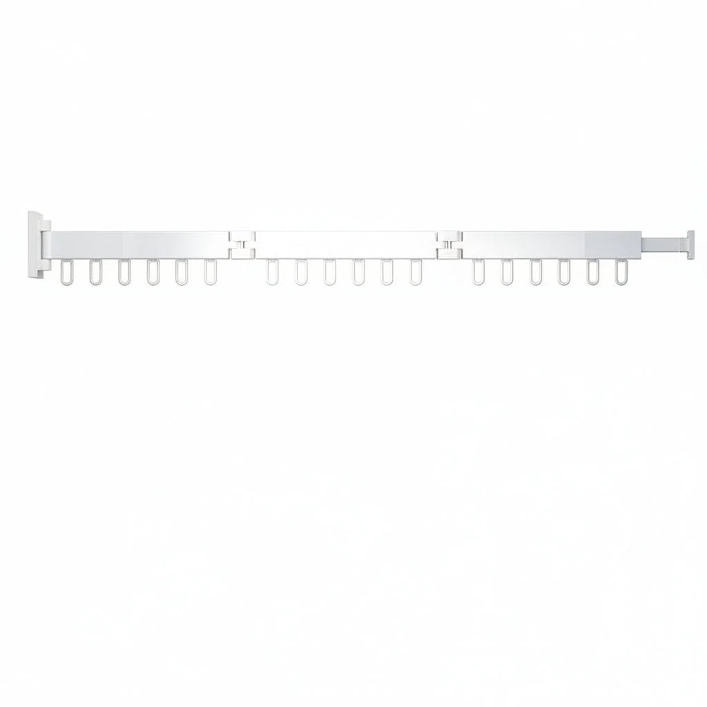 Wall-Mounted Clothes Dryer Retractable Foldable Space-Saving
