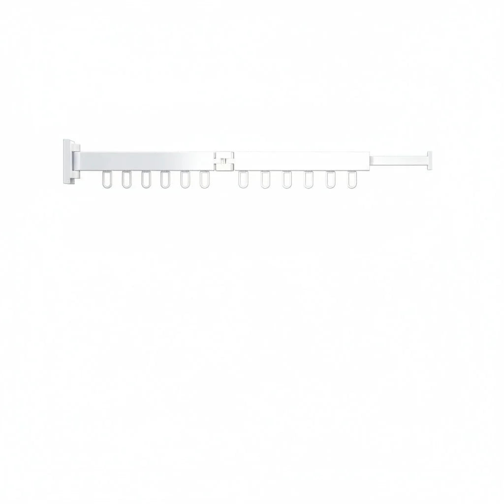 Wall-Mounted Clothes Dryer Retractable Foldable Space-Saving