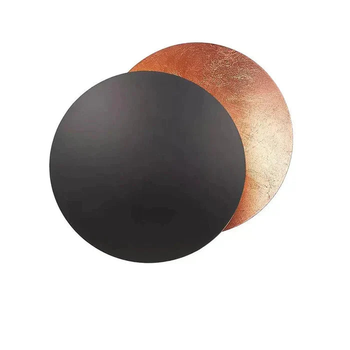 Wall Sconce Eclipse Overlap Design Integrated LED