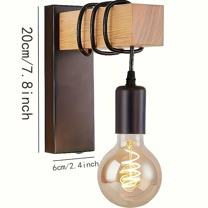 Wall Sconce Industrial Exposed Arm Matte Metal E27 Socket